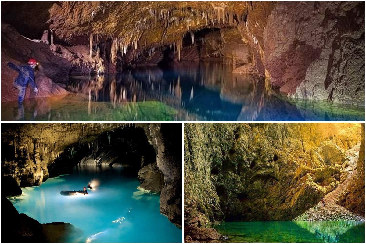 Zgurasti Cave im Bihor Gebirge